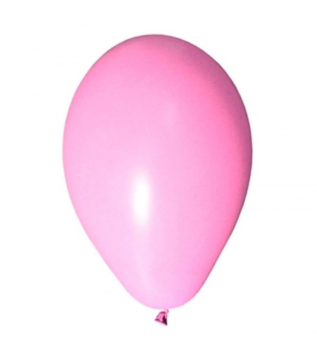 Balão Latex Liso Rosa Claro